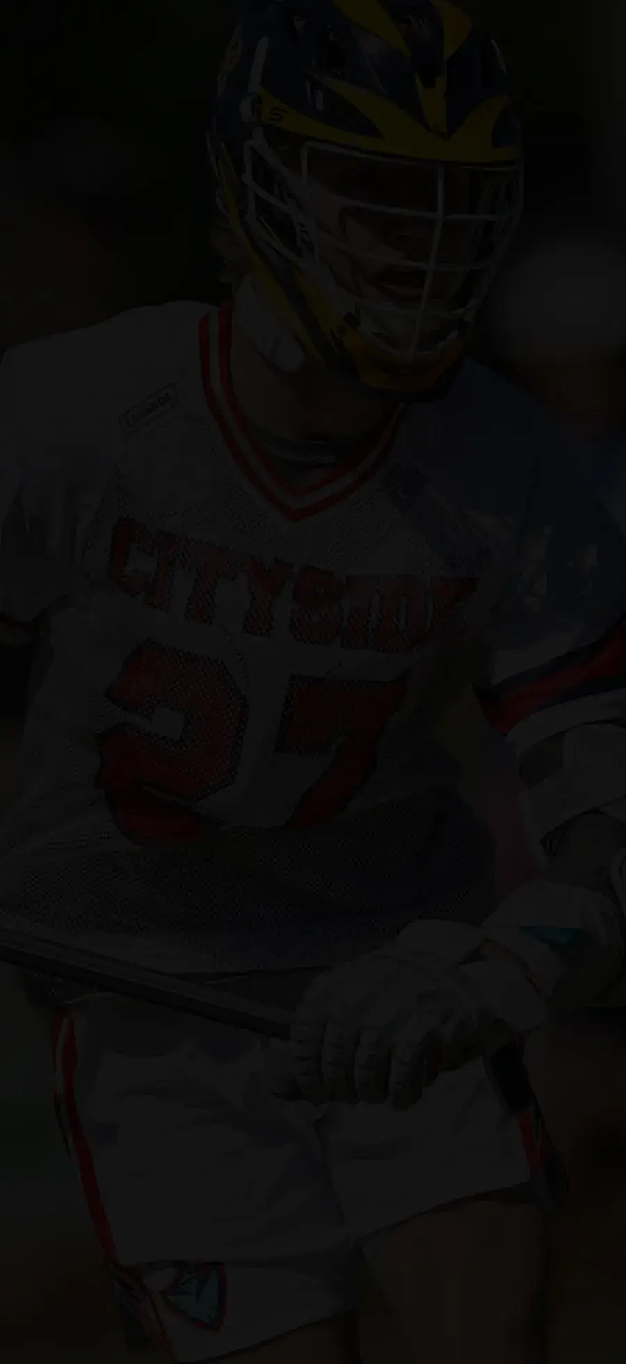 Two Lacrosse Players